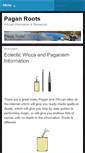Mobile Screenshot of paganroots.net